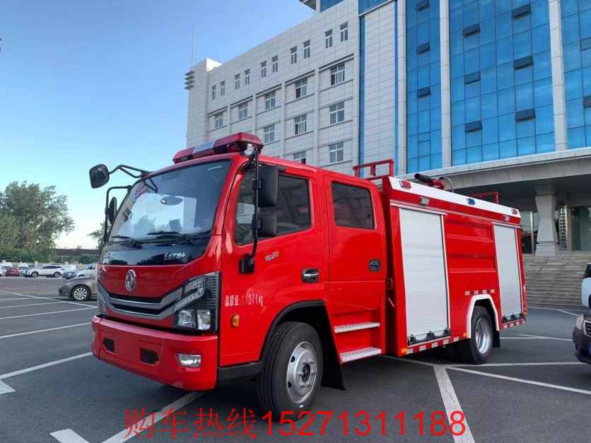 东风5吨水罐消防车