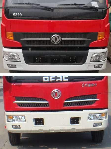 江特牌JDF5080GXFSG30/A型水罐消防车
