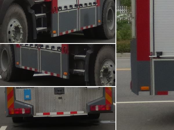 重汽干粉泡沫联用消防车