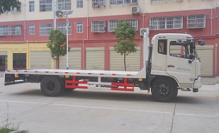 程力威牌CLW5167TPBD5型平板运输车