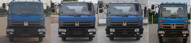 程力威牌CLW5160TPBLH5型平板运输车