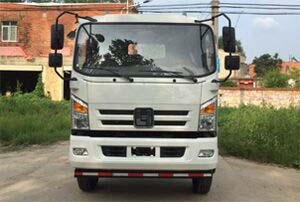 程力威牌CLW5160TPBLH5型平板运输车